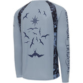 Frigate Dark Camo Long Sleeve UV Fishing Tee